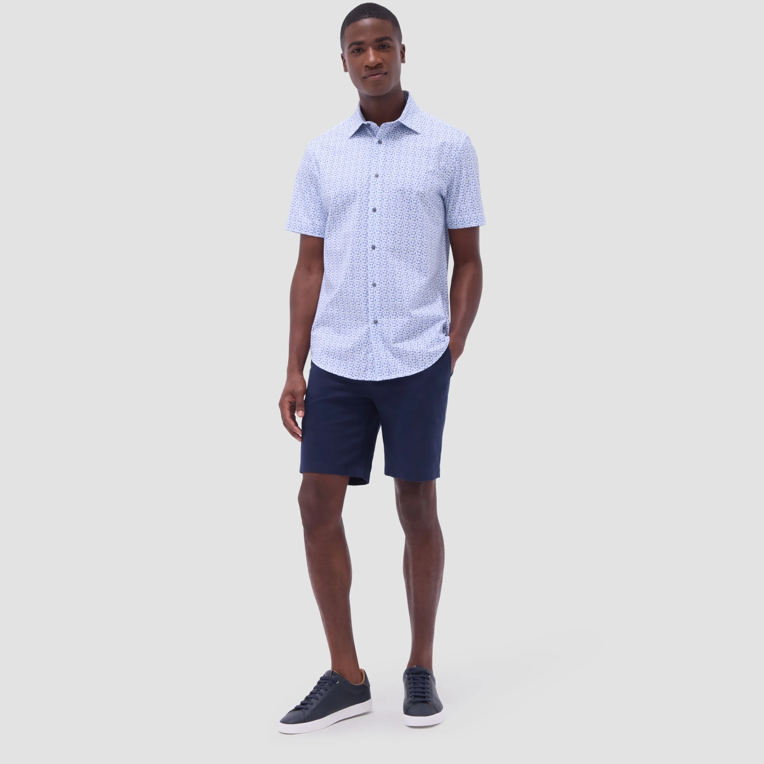 Miles Abstract OoohCotton Short-Sleeve Shirt