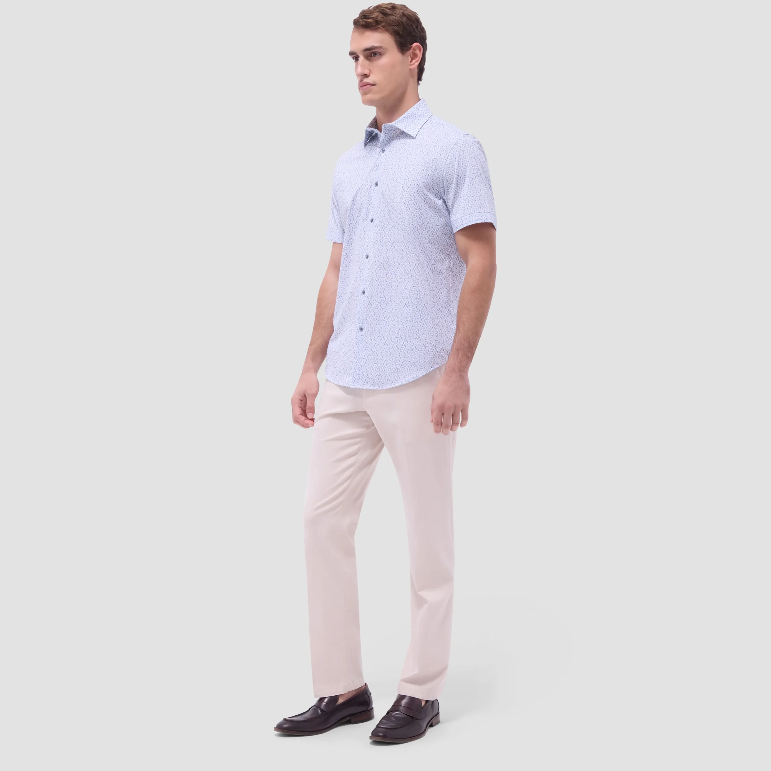 Miles Abstract OoohCotton Short-Sleeve Shirt