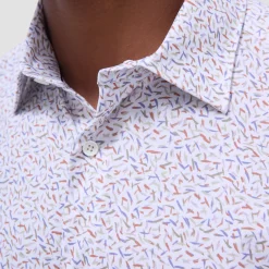 Miles Abstract OoohCotton Short-Sleeve Shirt