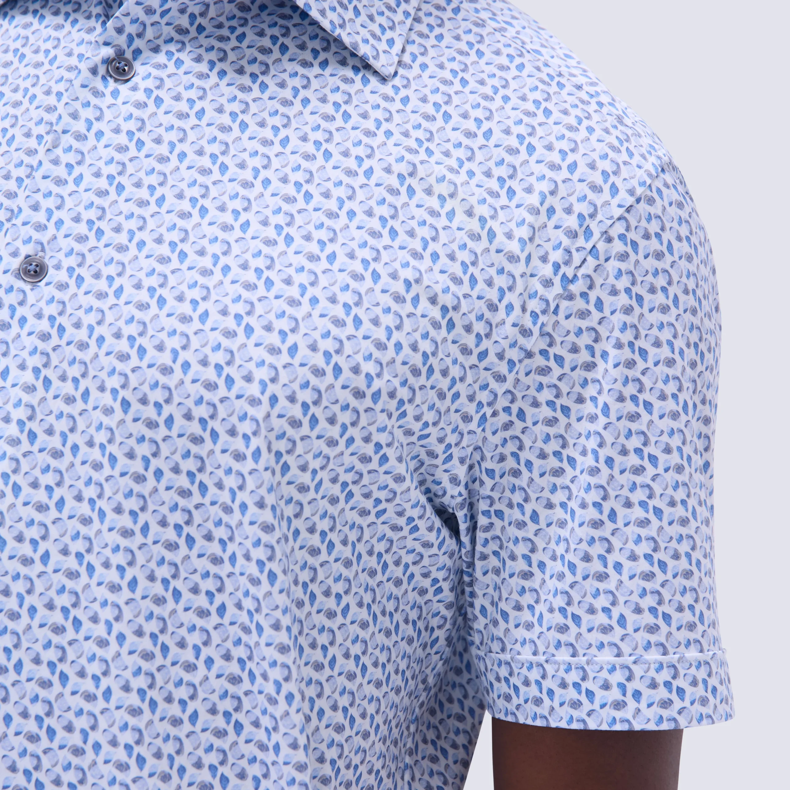 Miles Abstract OoohCotton Short-Sleeve Shirt