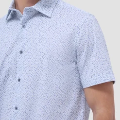 Miles Abstract OoohCotton Short-Sleeve Shirt