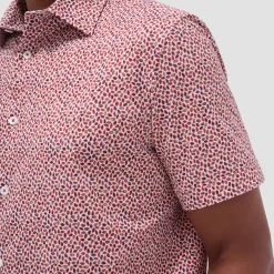 Miles Abstract OoohCotton Short-Sleeve Shirt