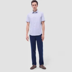 Miles Bird Print OoohCotton Short-Sleeve Shirt