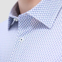 Miles Bird Print OoohCotton Short-Sleeve Shirt