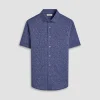 Miles Bistro Print OoohCotton Short-Sleeve Shirt