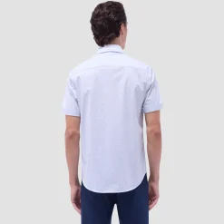 Miles Bistro Print OoohCotton Short-Sleeve Shirt