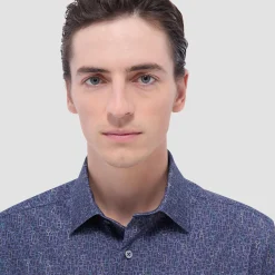 Miles Bistro Print OoohCotton Short-Sleeve Shirt