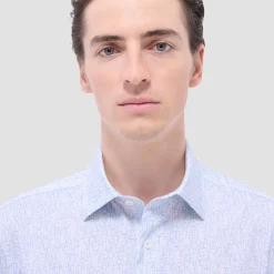 Miles Bistro Print OoohCotton Short-Sleeve Shirt