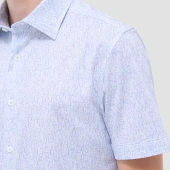 Miles Bistro Print OoohCotton Short-Sleeve Shirt