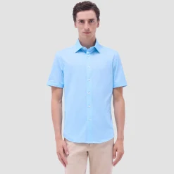 Miles Bowling Pin OoohCotton Short-Sleeve Shirt