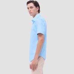 Miles Bowling Pin OoohCotton Short-Sleeve Shirt