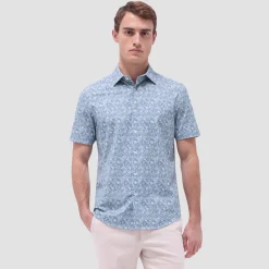 Miles Floral OoohCotton Short-Sleeve Shirt