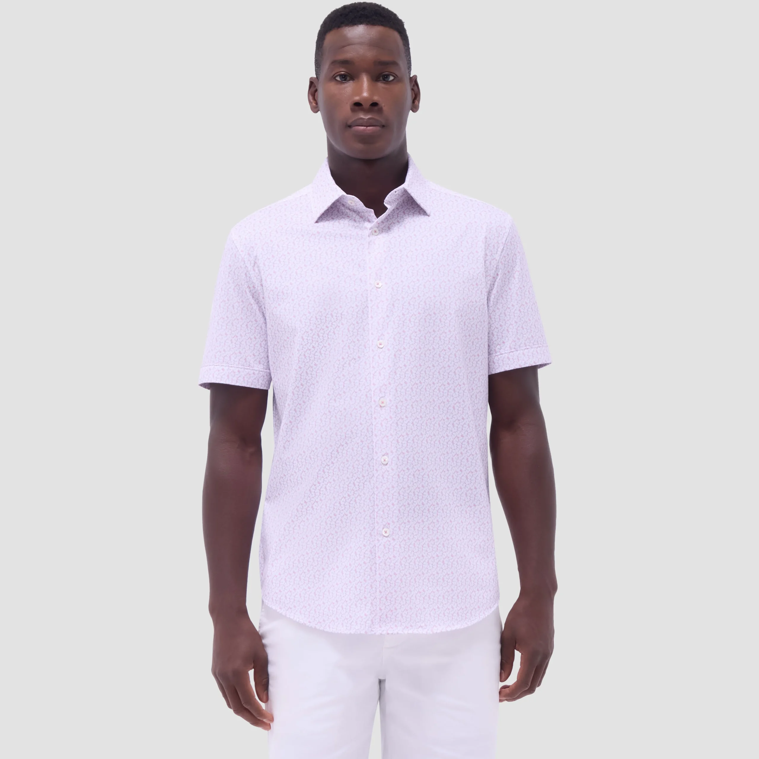 Miles Floral OoohCotton Short-Sleeve Shirt