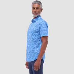 Miles Floral OoohCotton Short-Sleeve Shirt