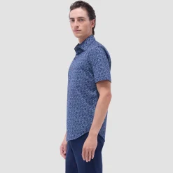 Miles Floral OoohCotton Short-Sleeve Shirt