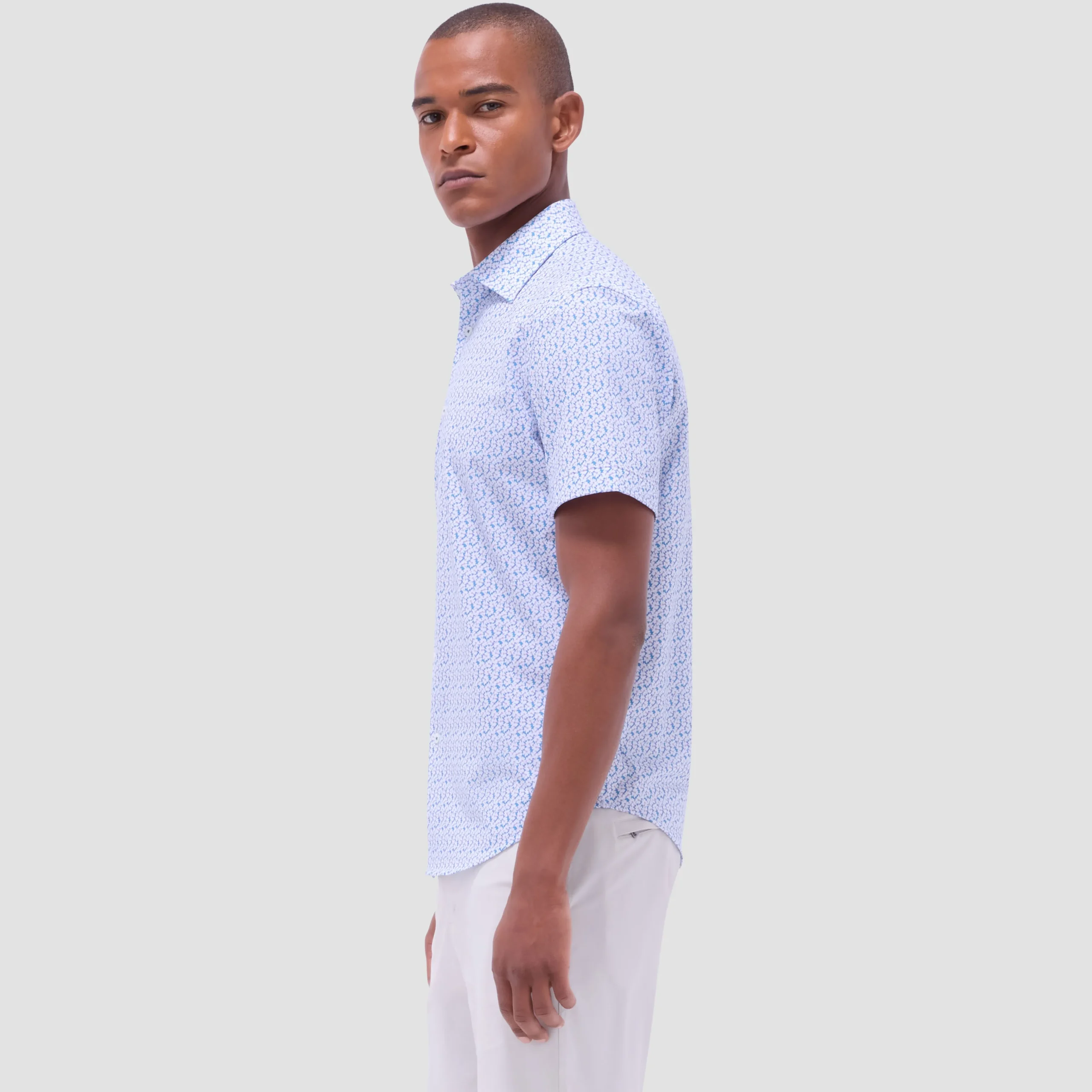 Miles Floral OoohCotton Short-Sleeve Shirt