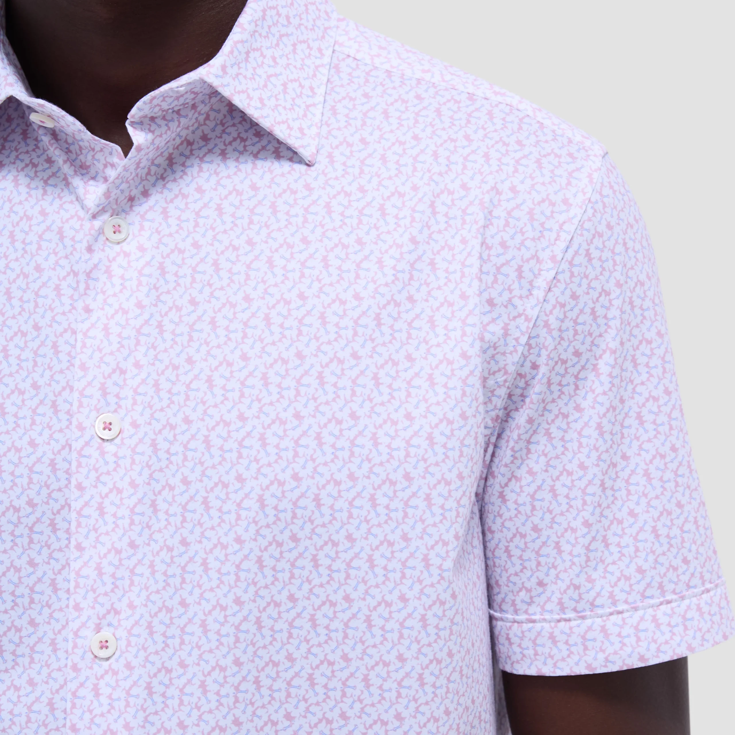 Miles Floral OoohCotton Short-Sleeve Shirt