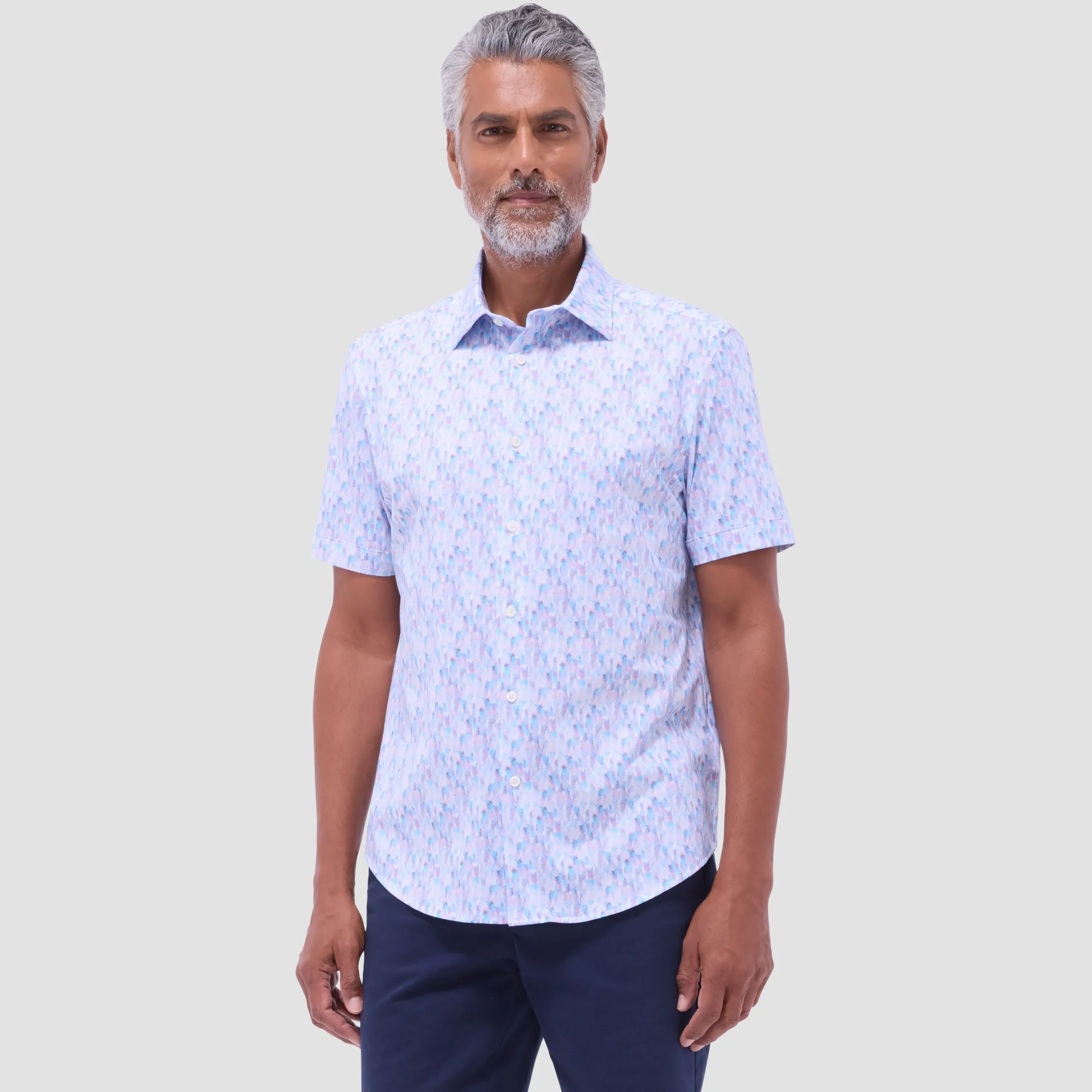 Miles Fruit Print OoohCotton Short-Sleeve Shirt