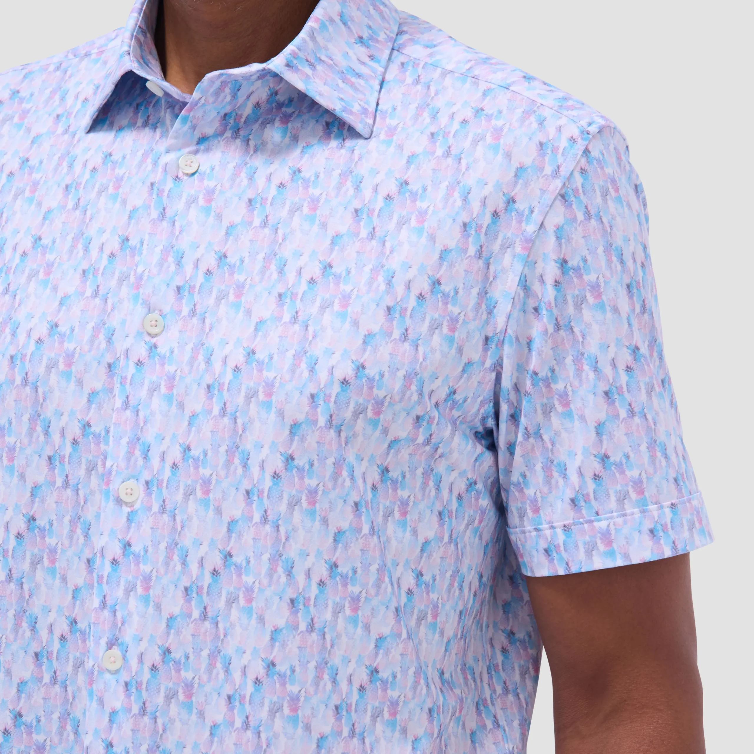Miles Fruit Print OoohCotton Short-Sleeve Shirt