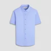 Miles Geometric OoohCotton Short-Sleeve Shirt