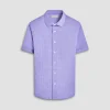Miles Geometric OoohCotton Short-Sleeve Shirt