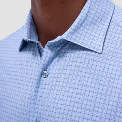Miles Geometric OoohCotton Short-Sleeve Shirt