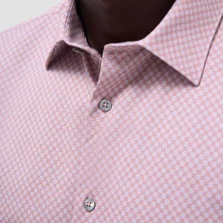Miles Geometric OoohCotton Short-Sleeve Shirt