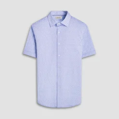 Miles Mosaic OoohCotton Short-Sleeve Shirt