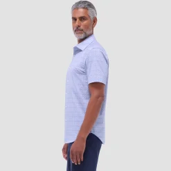 Miles Mosaic OoohCotton Short-Sleeve Shirt