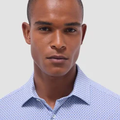 Miles Mosaic OoohCotton Short-Sleeve Shirt