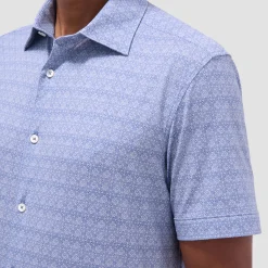 Miles Mosaic OoohCotton Short-Sleeve Shirt