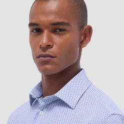 Miles Mosaic OoohCotton Short-Sleeve Shirt