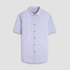 Miles Paisley OoohCotton Short-Sleeve Shirt