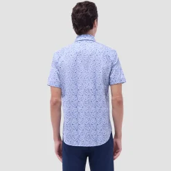 Miles Paisley OoohCotton Short-Sleeve Shirt
