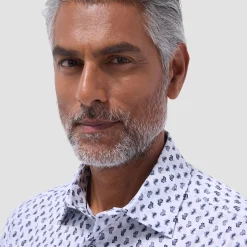 Miles Paisley OoohCotton Short-Sleeve Shirt