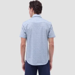 Miles Palm Tree OoohCotton Short-Sleeve Shirt