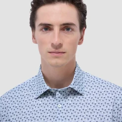 Miles Palm Tree OoohCotton Short-Sleeve Shirt