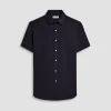 Miles Solid OoohCotton Short Sleeve Shirt