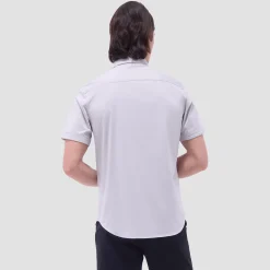 Miles Solid OoohCotton Short Sleeve Shirt