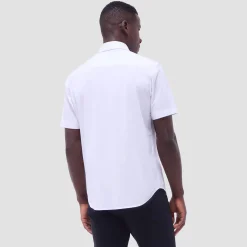 Miles Solid OoohCotton Short Sleeve Shirt