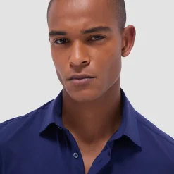 Miles Solid OoohCotton Short Sleeve Shirt