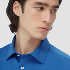 Miles Solid OoohCotton Short Sleeve Shirt