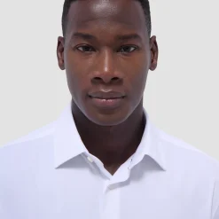 Miles Solid OoohCotton Short Sleeve Shirt