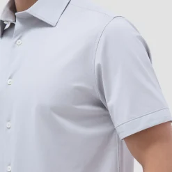 Miles Solid OoohCotton Short Sleeve Shirt