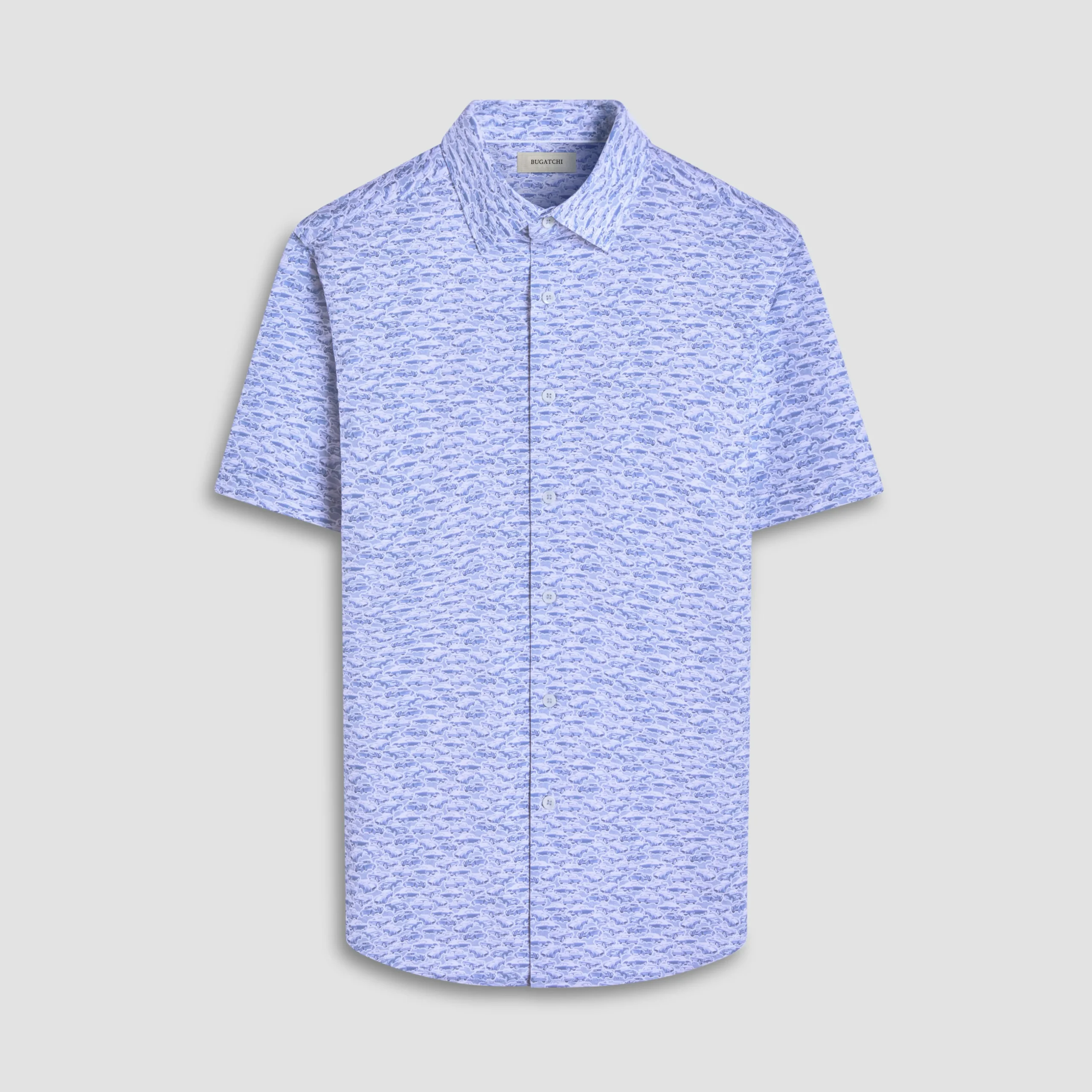 Miles Vintage Car OoohCotton Short-Sleeve Shirt