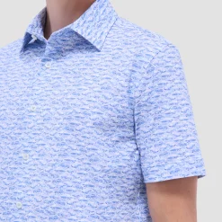 Miles Vintage Car OoohCotton Short-Sleeve Shirt