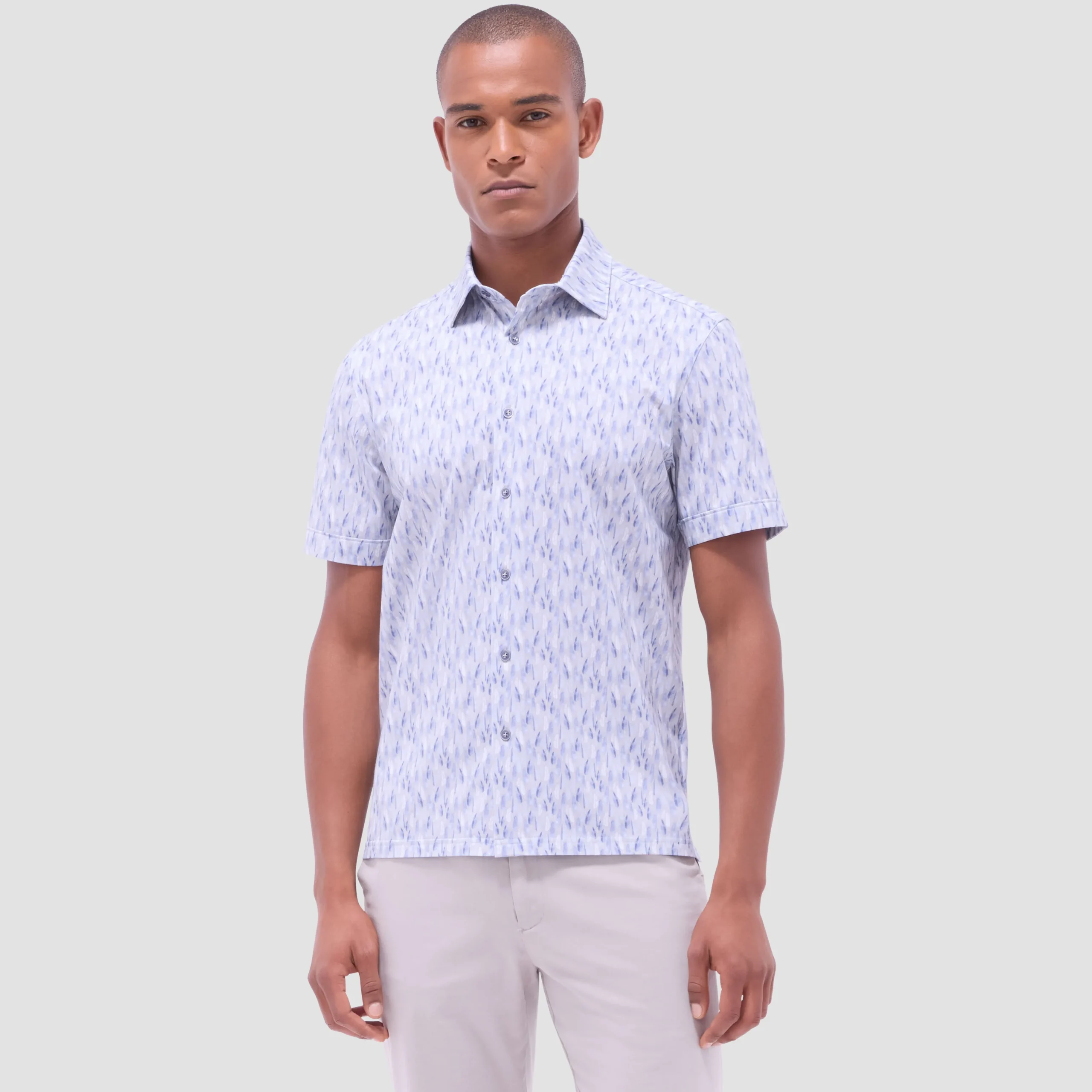 Milo Feather OoohCotton Short-Sleeve Shirt
