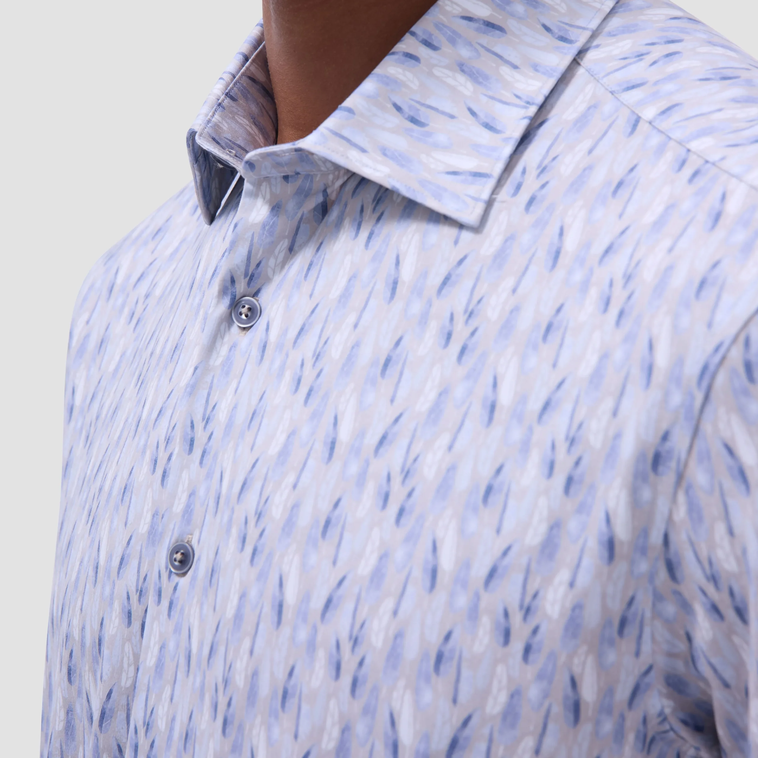 Milo Feather OoohCotton Short-Sleeve Shirt