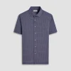 Milo Geometric Hexagon OoohCotton Short-Sleeve Shirt