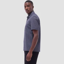 Milo Geometric Hexagon OoohCotton Short-Sleeve Shirt